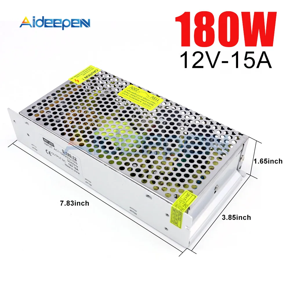 12V 15A 180W