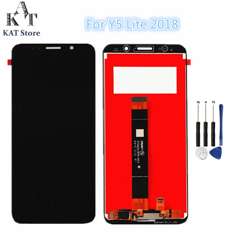 KAT 5.45" LCD Display Touch Screen For Y5 lite ( 2018 ) DRA-LX5 Assembly Best After-sales service | Мобильные телефоны и
