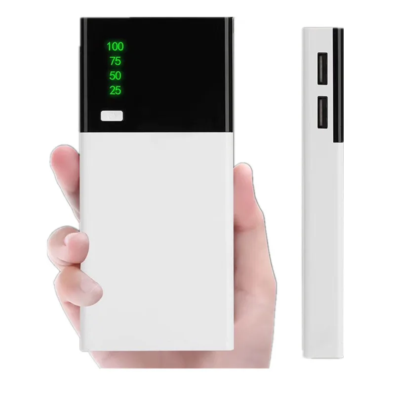 

1PC Power Bank 20000mAh Portable Charging PowerBank 10000 mAh USB PoverBank External Battery Charger For Xiaomi Mi 9 8 iPhone