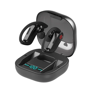 

Power HBQ PRO TWS wireless earphones Bluetooth 5.0 earburds Stereo Sport headphones 950mah case Waterproof ear hook Headsets Q62