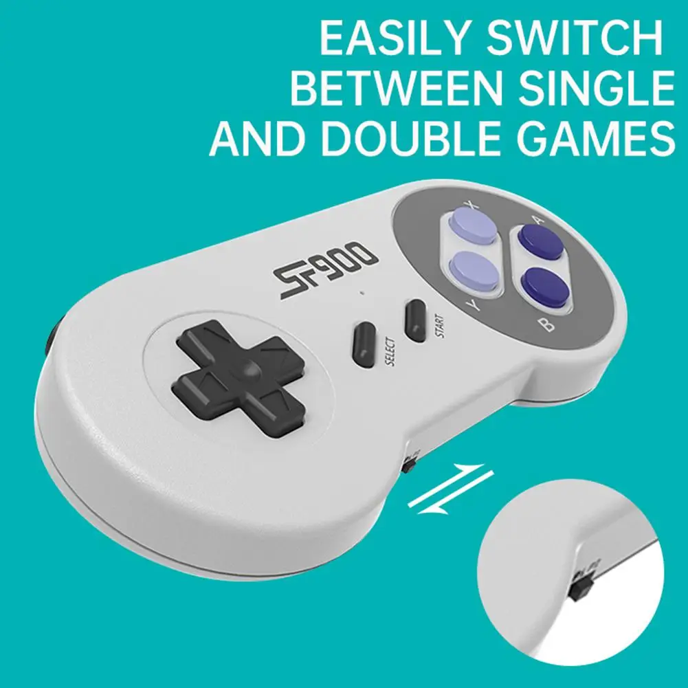 Wireless Game Console For Sega Genesis HD Family SFC TV Double SF900 Built-in 926 Games | Электроника