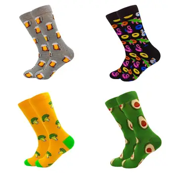 

Kawaii Cartoon print cute socks Cotton Couple Lovers Socks Venom Socks Long Art Socks Sock Christmas Gift