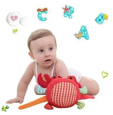 

Mamamiya & Amp; Papas Sweet Bell pang xie qiu Cloth Ball Hand Ball Rattles Ultra-Soft
