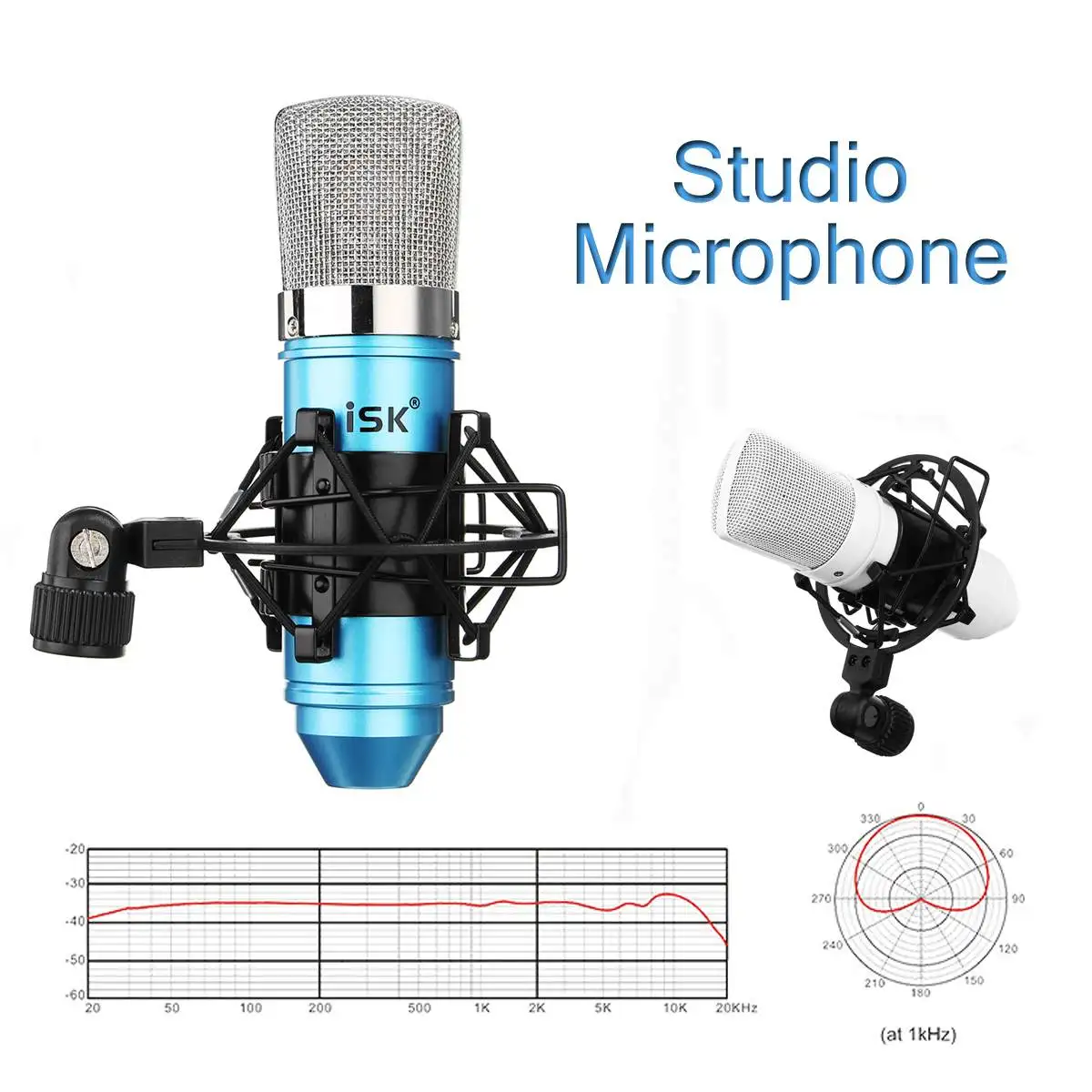 AT100 караоке микрофон конденсаторный студийный комплекты микрофона для компьютерной записи студийной производительности сети с ударным креплением