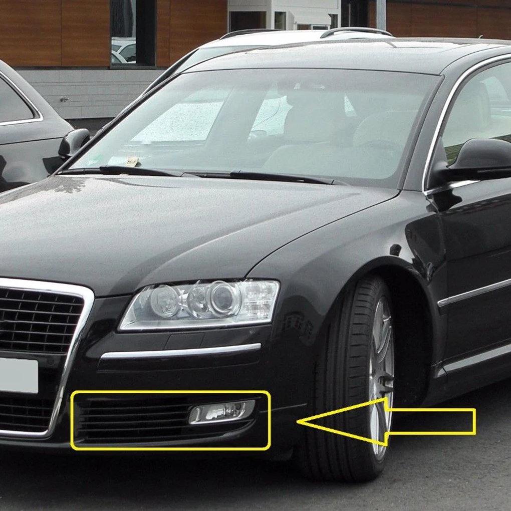4E0807681AN/4E0807682AN левая+ правая сторона Foglight решетка автомобильный аксессуар замена для A8 D3 08-10
