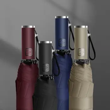 

Automatic Multicolor Double Luxury Folding Umbrella For Female Male Wind Resistant Windproof Five Color Optional *P