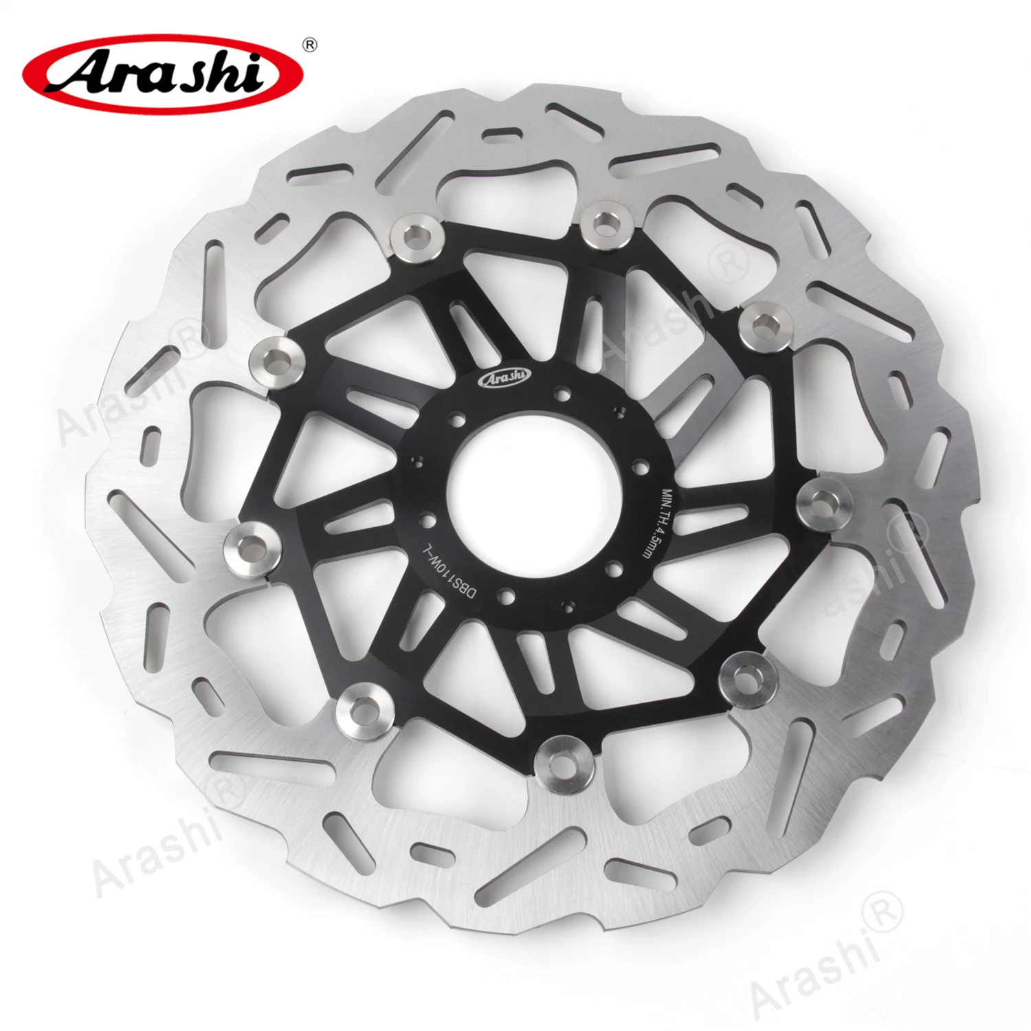 CRF1000 L AFRICA TWIN ADV ABS/ 2018-2019 Motorcycle Replacement Accessories CRF 1000L Black Arashi Front Brake Disc Rotors for Honda CRF1000L AFRICA TWIN ABS 2016-2019