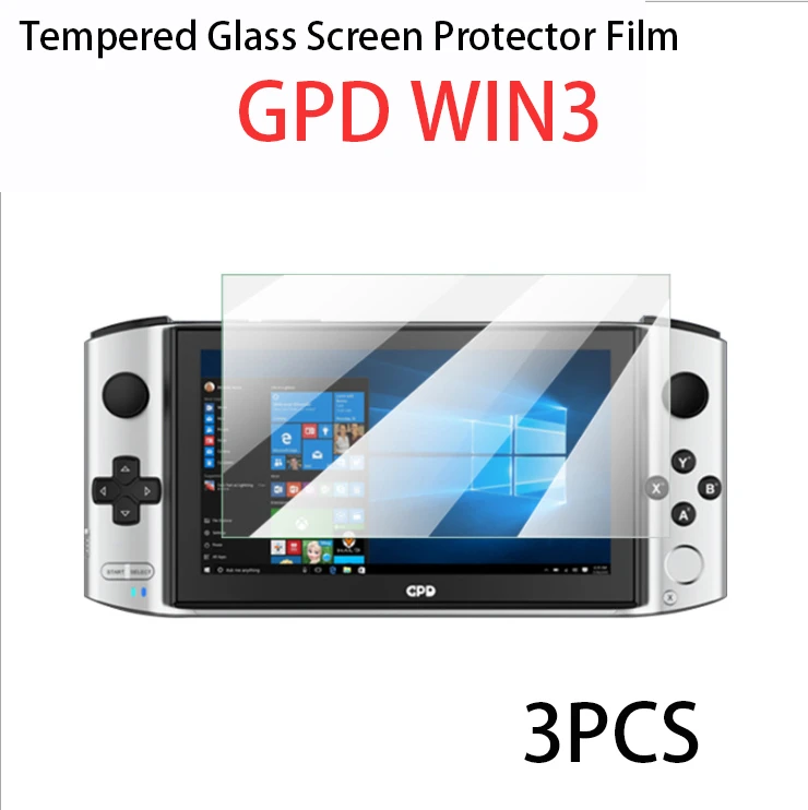 Premium Tempered Glass Screen Protector Film Guard LCD Shield For 5.5" GPD WIN 3 WIN3 tablet holder for bed