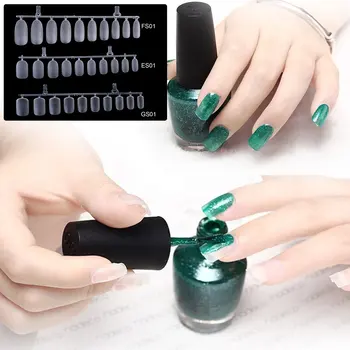 

HOT 300pcs Ultra-thin False Nail Art Tips False Nail Art Decoration UV Polish Gel Sticker DIY Design Manicure Nails Tools