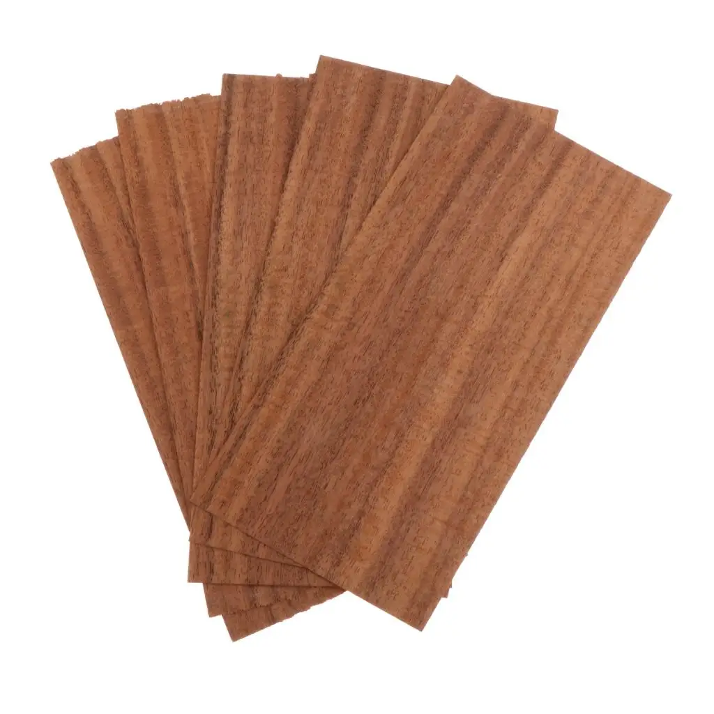 5pcs Handmade Classic Guitar Head Veneer Headstock Material Parts Accs