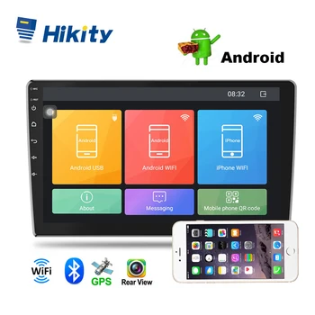 

Hikity 2Din Car Radio 10.1" Mirror link GPS USB WIFI Car Multimedia Bluetooth Autoradio Steering Wheel Control Car MP5 Player