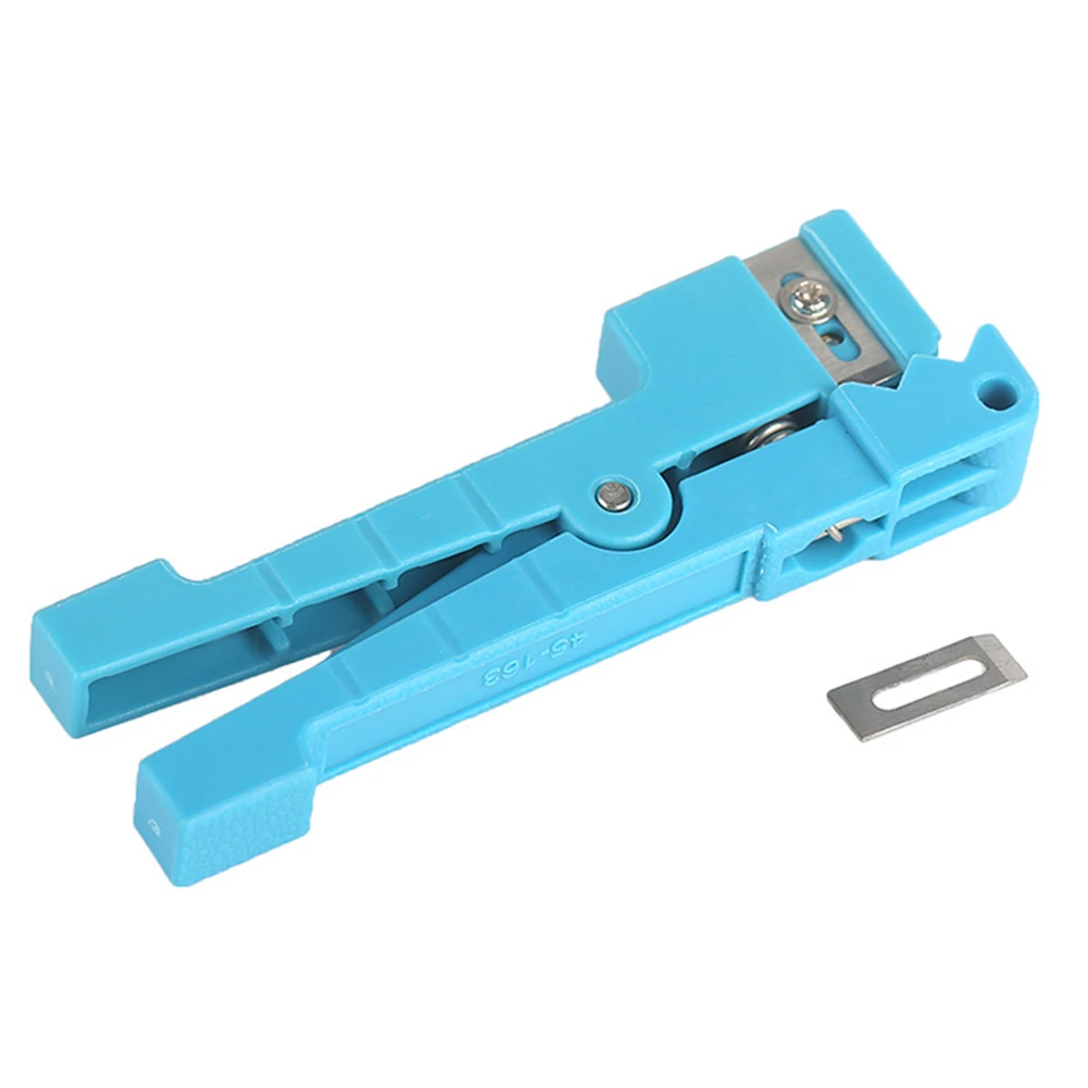 

45-163 Manual Slitter Fiber Optic Multifunctional Cutting Tools Practical Lightweight Wire Stripper Coaxial Cable Loose Tube