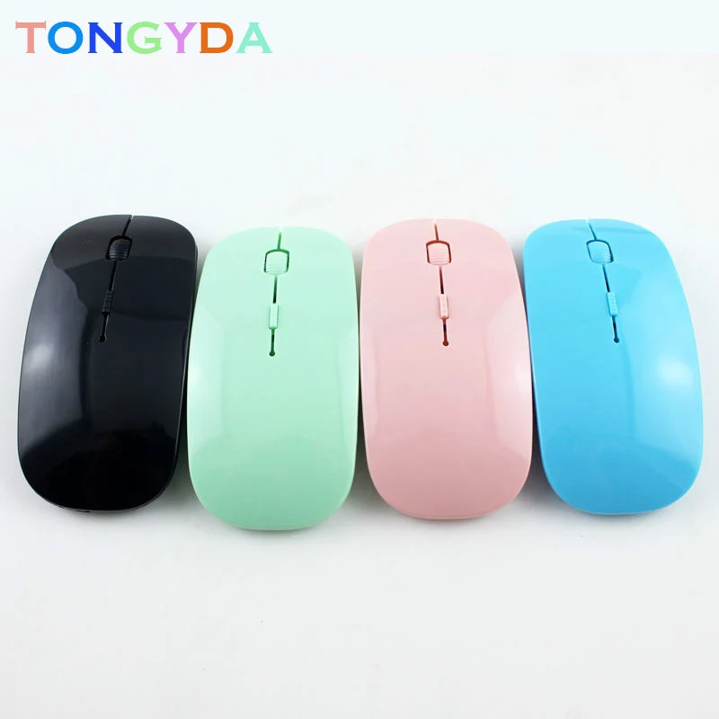 2,4 ГГц Беспроводная мышь с usb-приемником для геймеров 1000 dpi USB ПК эргономичная беспроводная мышь для компьютера ПК ноутбука