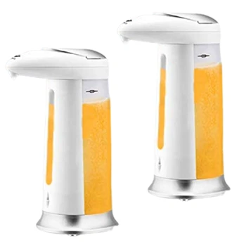 

Automatic Soap Dispenser, 2PACK Pressless Soap Dispenser , Dispenser Automatic for Bathroom Kitchen Hotel