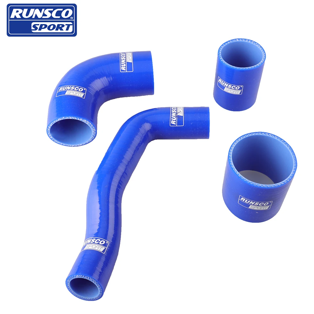 Силиконовый радиатор промежуточного охладителя Turbo Top Y-Pipe Hose kit для Subaru WRX STI 04-07(4 шт