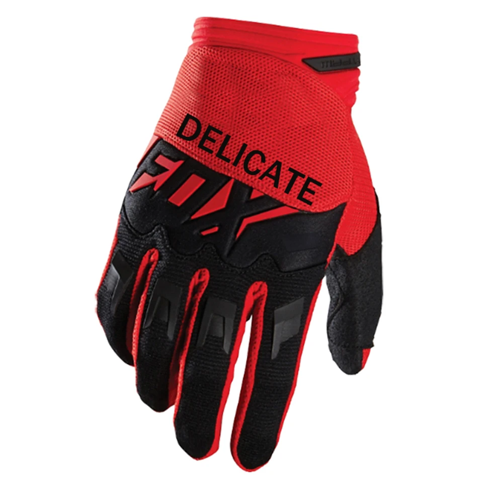 Delicate Fox Motorcycle Motorbike Street Moto Air Mesh Cycling Race Glove Dirtpaw Gloves