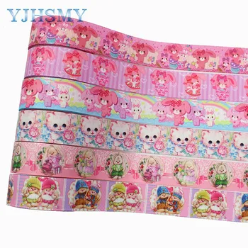 

L-20817-842,1"(25mm),10yards Cartoon series grosgrain ribbons,bow cap accessories party Gift wrap DIY handmade materials