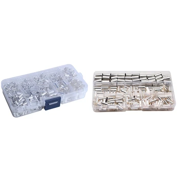 

1755Pcs Copper Tube Bare Crimping Terminal Electrical Bare Wire End Terminal & 240x Wire Copper Crimp Fitting Ferrules