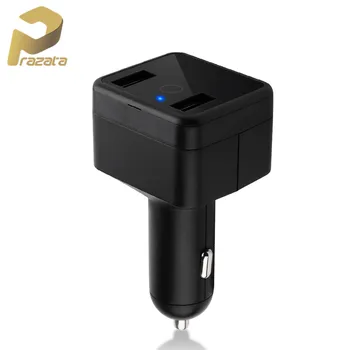 

Mini GPS Car Charger Tracker GPS Locator Voice Monitor Geo-fence Dual Charging Port Hidden SOS Button Alarm Real-time Tracking