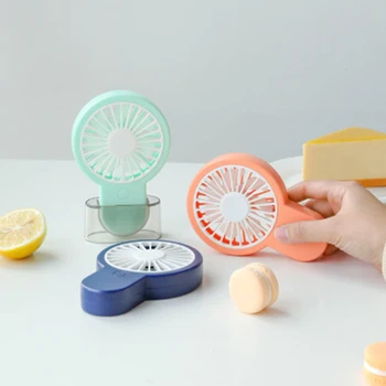 

Hold Small Fan Small-Sized Mini USB Can Charge with One Portable Hand Hold Small Electric Fan Hand Take Fans