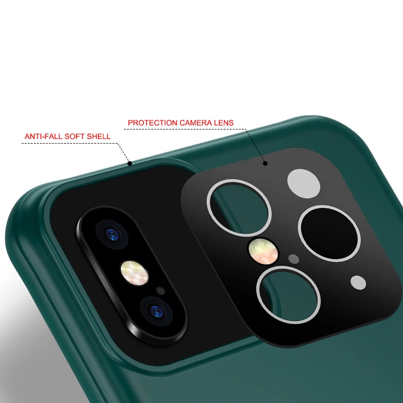 Чехол для iPhone X XR XS MAX, чехол для iPhone 11 Pro Max, защитный силиконовый мягкий чехол