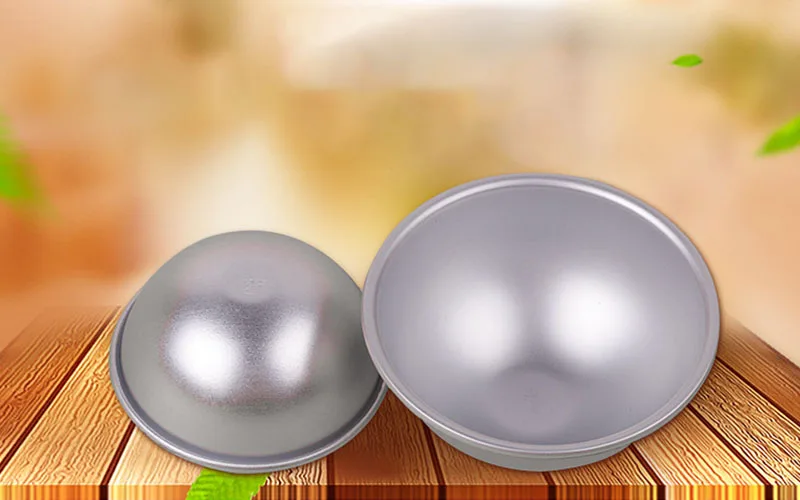 3D шаровая форма DIY инструмент для купания, аксессуары, креативная форма для ванны, бомбочки из металлического алюминиевого сплава