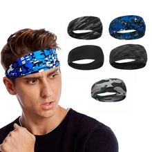 Повязки для тренировок для женщин и мужчин, хорошо впитывающие, нескользящие повязки для бега, велоспорта, йоги, баскетбола, упражнений