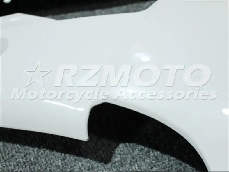 Стиль набор впрыскивателей Мотоцикл Обтекатели Fit для YAMAHA YZF-R6-600 2008- 08-16 обтекателя Кузов Набор изготовленный на заказ белый