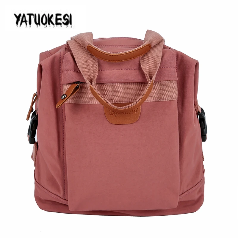 

YATUOKESI 2020 New Large-Capacity Splice Pattern Female Backpack For Teenager Studen School Bags Student Bag Mochila Travel Bag
