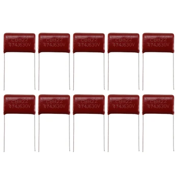 

10pcs 630V474J 0.47UF 470NF 20MM 630V 474 CBB Polypropylene Film Capacitor Accessory