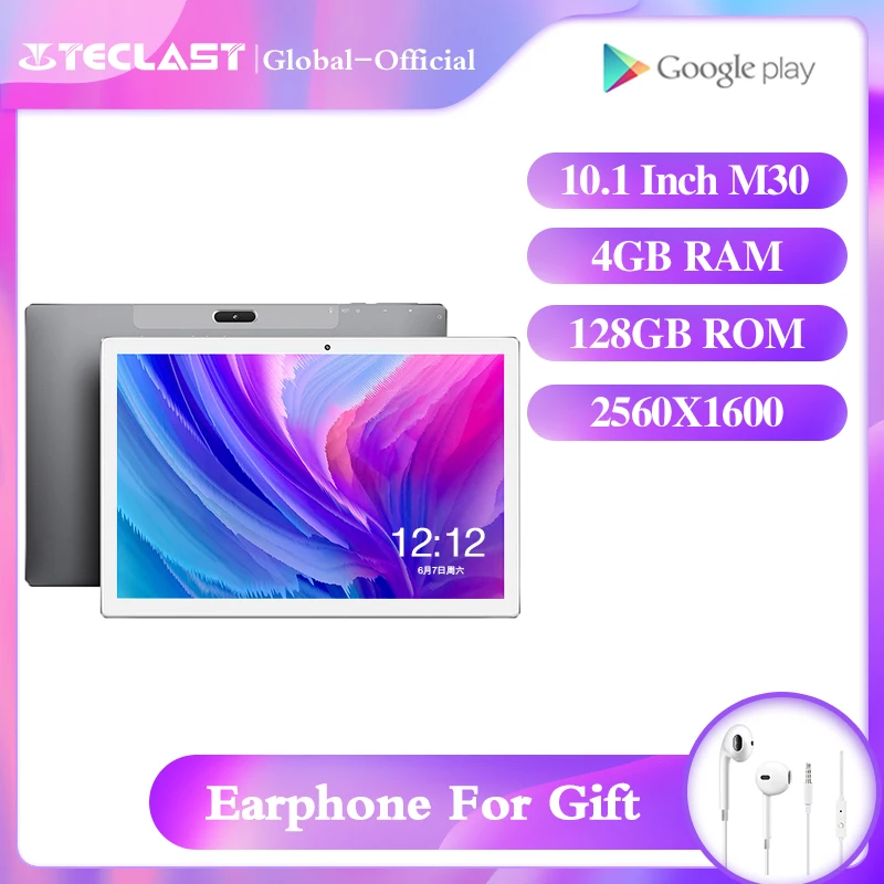 Teclast M30 планшет на android 10 1 десять ядер экран 8 0 дюйма 4 Гб + 128 ГБ|Планшеты| |