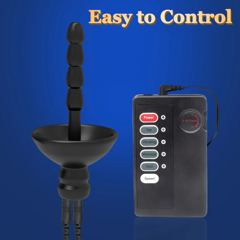 Stimulateur Urétral Avec Vibration Et Électrostimulation Pour Homme_voghion.com