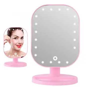 

20 LED 10X Manifying Cosmetic Mirror Touch Screen USB Charging Makeup Mirror