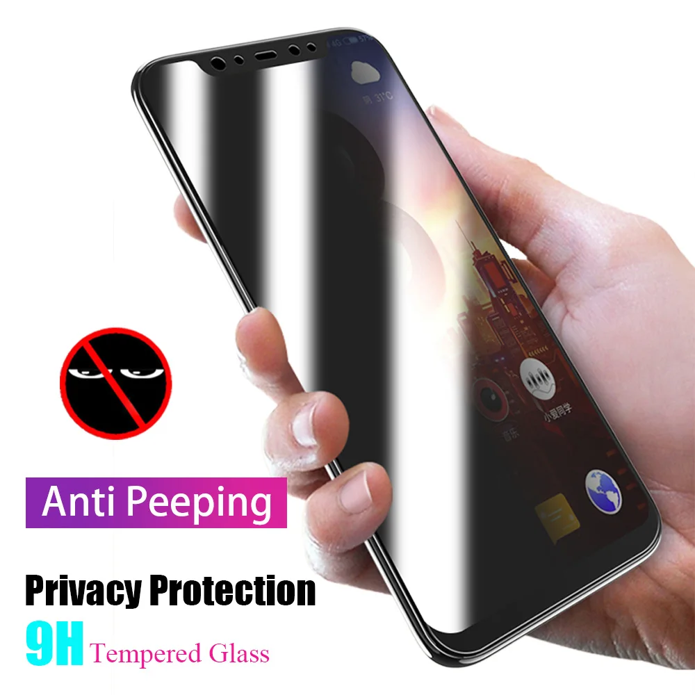 

Anti-Peep Privacy Tempered Glass For Xiaomi Redmi K20 Y3 Note 7 Pro 7S Anti-Spy Screen Protector For Xiaomi Mi 9T Pro 9 SE Lite