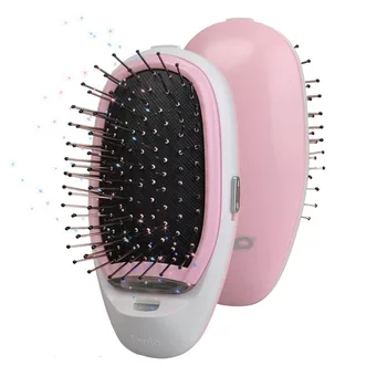 

Ionic Electric Hairbrush Portable Electric Ionic Hairbrush Negative Ions Hair Comb Brush Hair Modeling Styling Magic Hairbrush