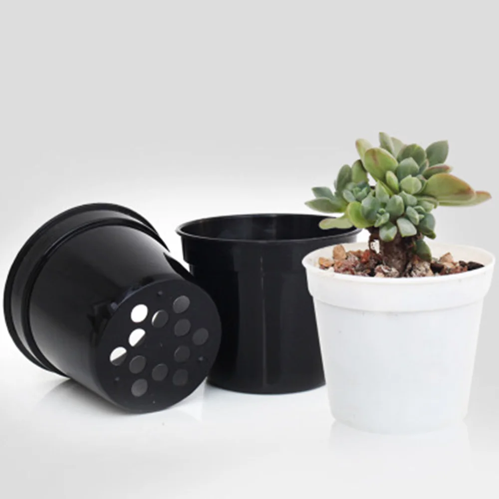 10pcs Mini Basin Square Flower Pot Succulent Plant Trays Home Office Decor DIY