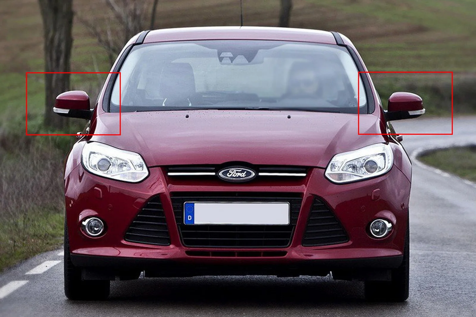 Для Ford Focus MK2 3 Mondeo MK4 дверное крыло зеркало индикатор светильник без лампы вправо и влево