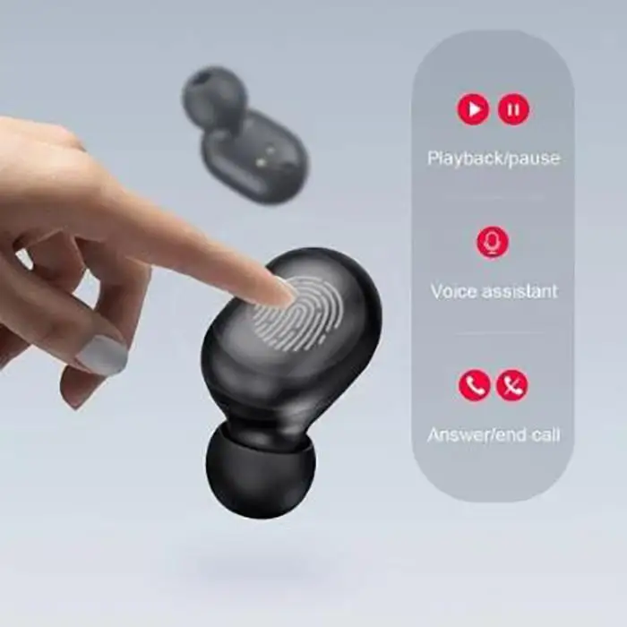 Модные мини беспроводные Bluetooth стерео наушники-вкладыши Smart Touch Bluetooth casual IPX5 Micro USB 12h гарнитура