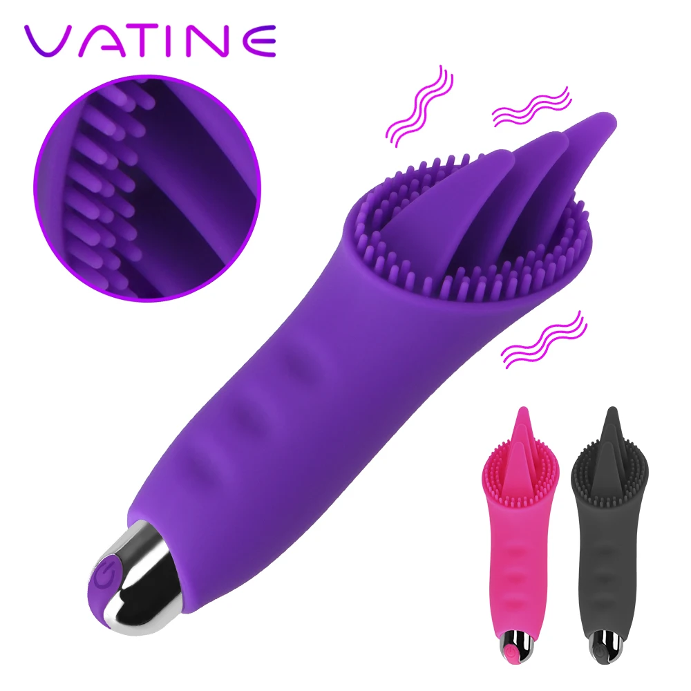 Ватин 10 частоты лизание языка вибратор сосков Стимуляция клитора интимные