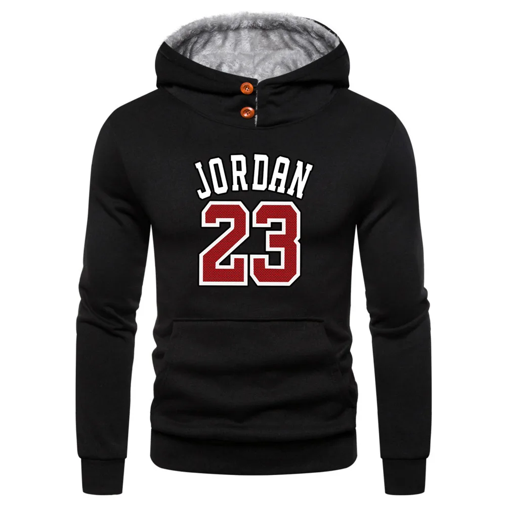Осень, повседневные толстовки jordan 23, черные, серые, хип-хоп, уличная одежда, толстовка для скейтборда, мужской пуловер, худи, Мужская толстовка, M-3XL - Цвет: 1