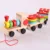 Wooden Stacking Toys Train Shape Sorter Stacking Blocks Toddlers Puzzle Toys Pull Toys For Toddlers Preschool Educational Toy
