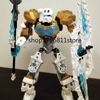 

XSZ 708-2 Kopaka Master Of ICE Bionicle BionicleMask of Light Building Block Compatible With 70788 Toys