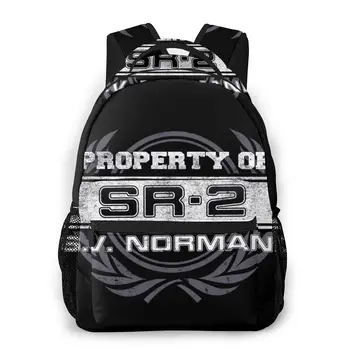 

Vintage Property Of SR2 Print Large capacity Travel Backpacks 2020 Shoulder Bags Daily Casual New Fashion School Mass Effect Bag