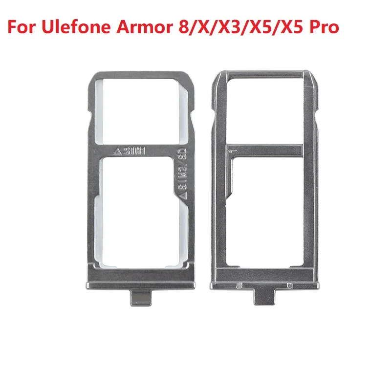 

Original Ulefone Armor 8/X/X3/X5/X5 Pro Sim Card Holder SD TF Trayer Slot For Cell Smart Phone