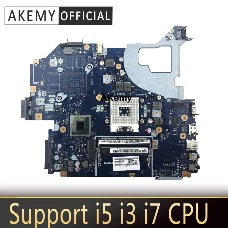 Q5WV1 LA-7912P материнская плата для ноутбука acer V3-571 шлюза NV56R E1-571 HM77 HD4000 NBC0A11001