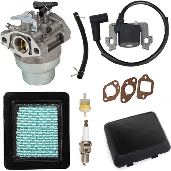 

17211-ZL8-023 Air Filter Carburetor Ignirion Coil Spark Plug Fuel Filter Kit for Honda Engine GCV16 HRS216 Lawn Mower