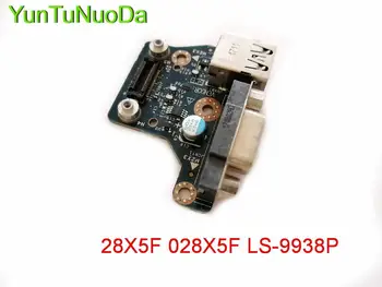 

Original Genuine laptop FOR DELL FOR Latitude E6440 VGA USB Port Board 28X5F 028X5F LS-9938P