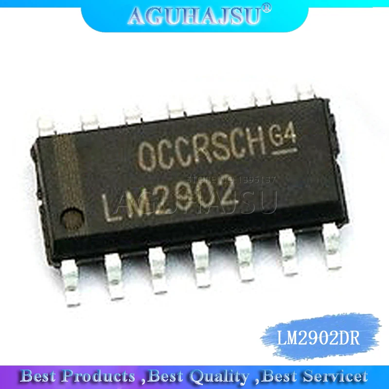 1 шт. LM2902DR SOP14 LM2902 SOP SMD новый и оригинальный IC | Электронные компоненты