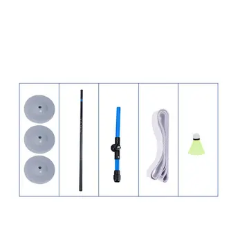 

Badminton Training Device Portable Badminton Rebound Exerciser Badminton Player Single Rebound Practice