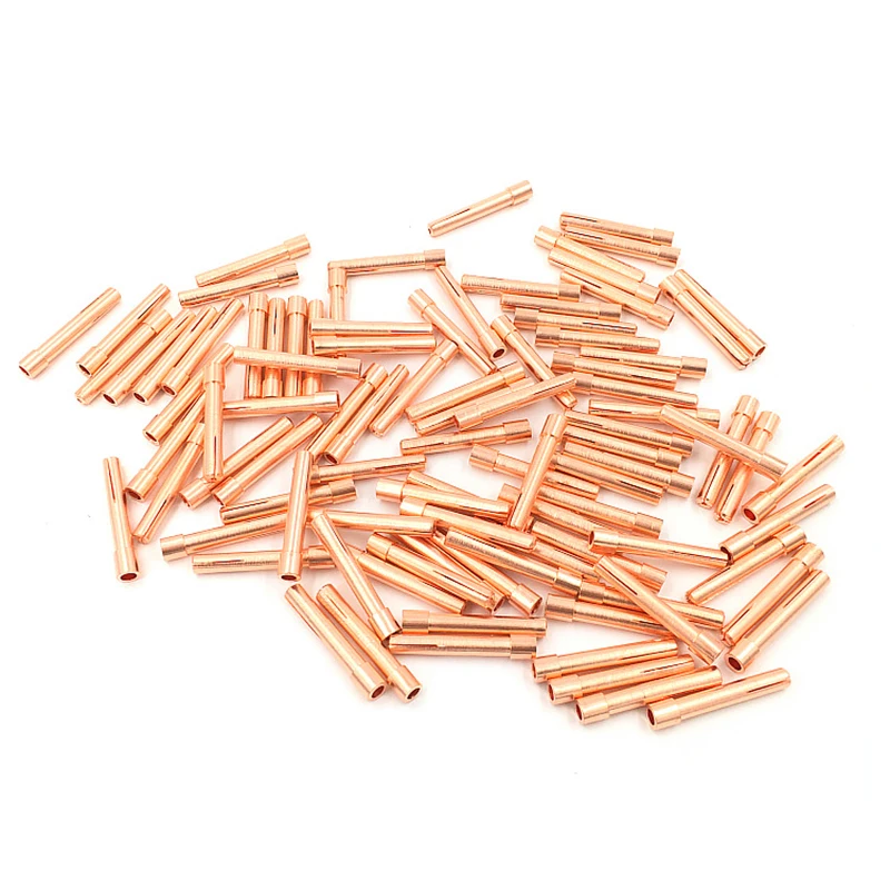 

Thicken Tungsten Electrode Collet Tig Torch Consumables TIG Tungsten Electrode Collet For QQ150 QQ-150A Tig Torch